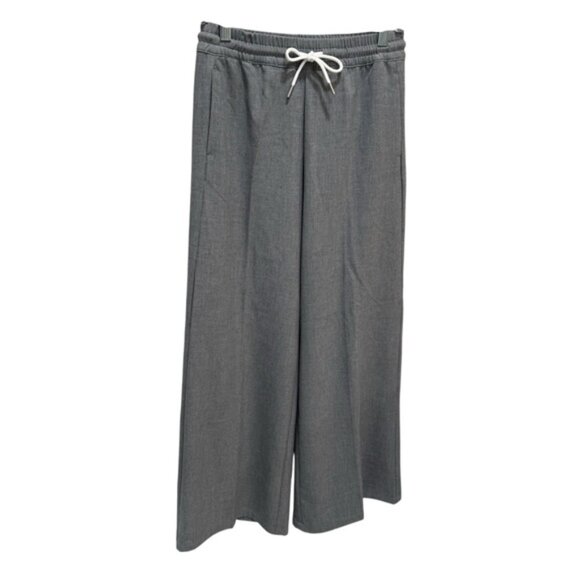 Divided H&M Women’s SZ XXS Gray Pants  Wide Leg Drawstring NWT - Picture 7 of 11